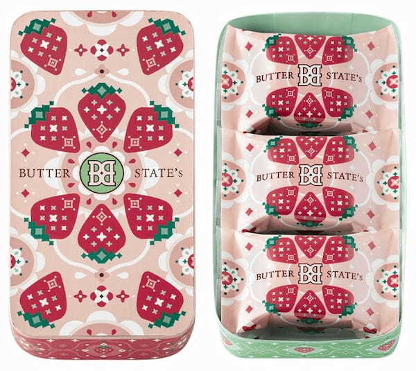 【BUTTER STATE’s（バターステイツ）】話題のスイーツブランド「バターステイツ」より、春限定『ストロベリーバターショコラサンド』新発売。苺の“コクどけ体験”楽しんで！