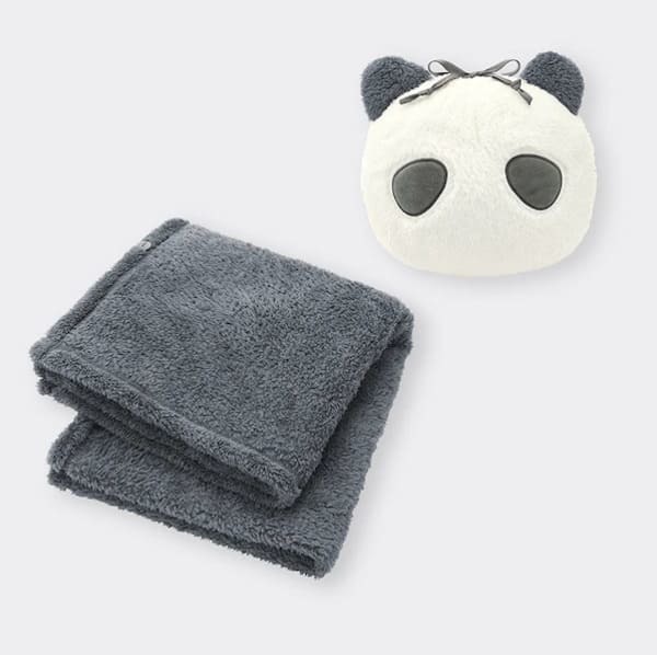 待って。パンダ可愛すぎん?GUの「4WAYブランケット」新作は買うしか。