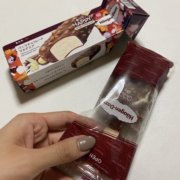 ハーゲンダッツ,バニラチョコレートマカダミア