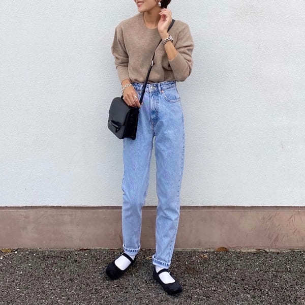 秋はシンプルニットが一番使える♡コスパ最高!ユニクロ「ニット」で旬バランスコーデ1.jpg