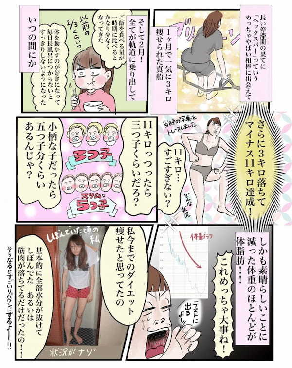 ＜マンガ＞どすこい花嫁が、11kgダイエットしたビフォー＆アフターに衝撃！