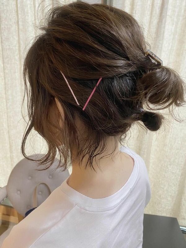 《2022》大人可愛いショート×ヘアアレンジ集。簡単なのに垢抜けるスタイリング術