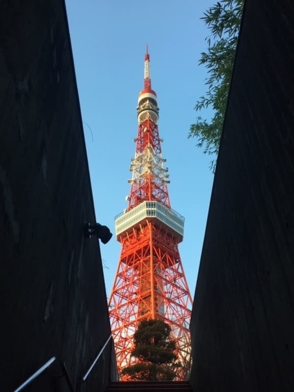 東京タワー目指してグルメ散歩3kmモデルコース！