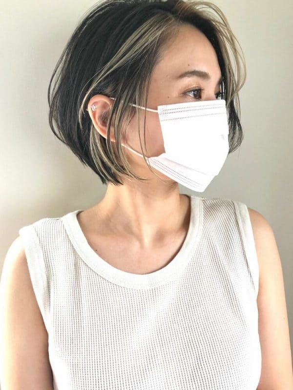 フェイスフレーミングでショートヘアをもっとおしゃれに。おすすめの髪色カタログ