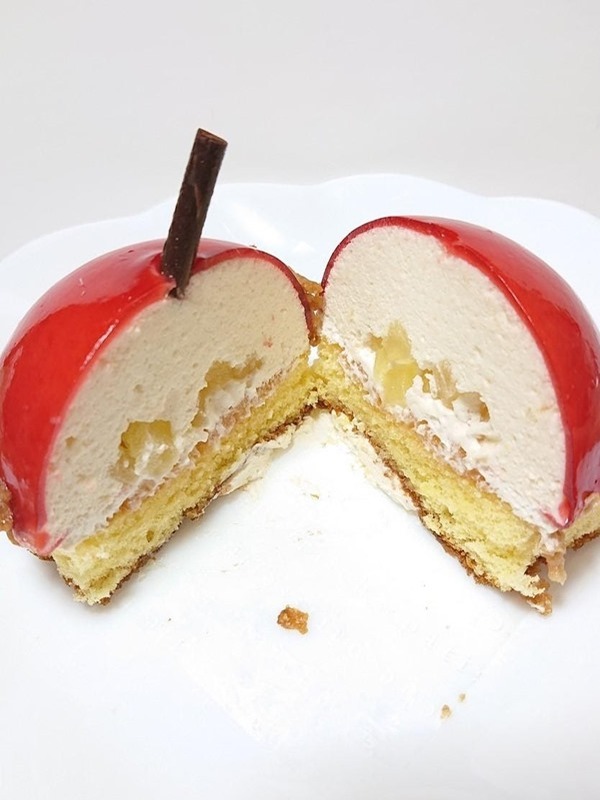 シャトレーゼ,まんまるりんごケーキ