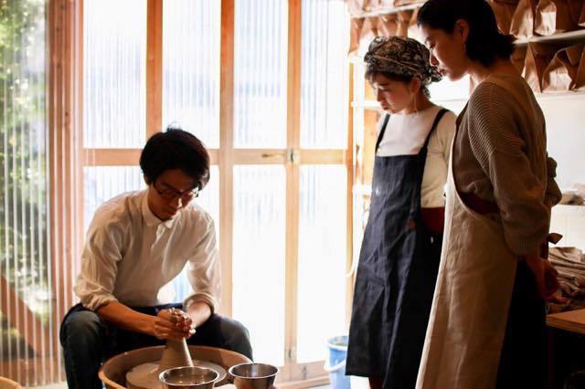 週末だけ開催する陶芸教室。生活をいろどる器を手作りしよう