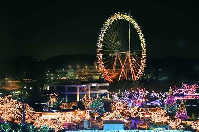 宝石箱のように輝く夜の遊園地は必見！よみうりランドに豪華イルミネーションや光の噴水ショーが登場【東京】