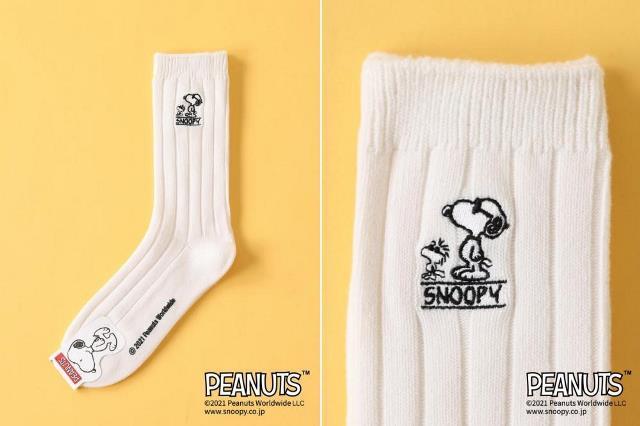 靴下屋×PEANUTS、いとおしすぎる。全4種どれにする?