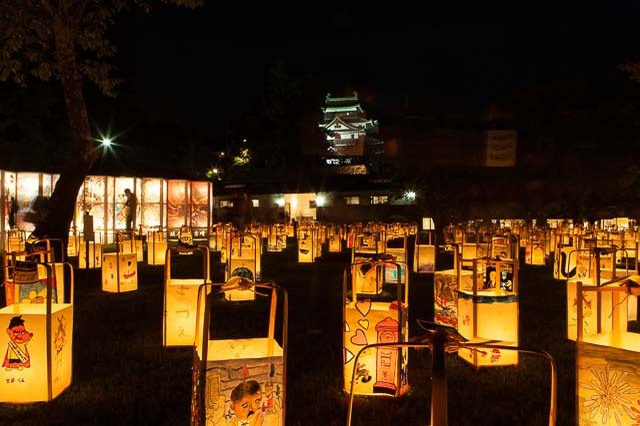 水の都で灯籠＆光のアートにうっとり。秋の自然と和が調和する光の祭典「松江水燈路」が3年ぶりに開催【島根】