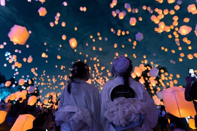 無数のランタンを眺めてうっとり。東京・神戸・京都で開催される七夕祭りで癒やしのひとときを