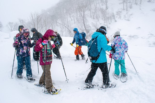 【体験記事】群馬・みなかみの雪山をハイキング！みんなで楽しめるスノーシュー体験！