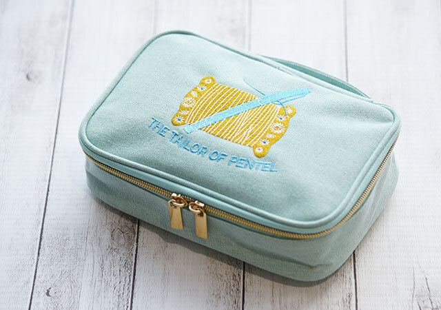 大人気限定ボックスが付録に!かわいいのに収納力バツグン!仕立て屋ぺんてるのお道具箱風ポーチ
