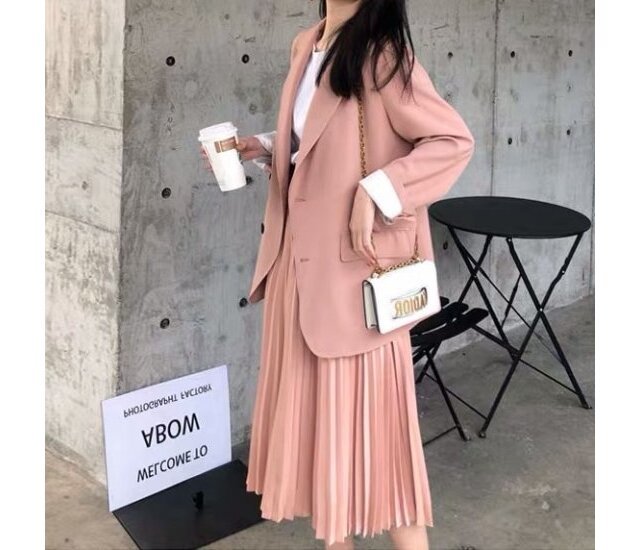 テクなしでオシャレ!秋に着たいセットアップコーデ集