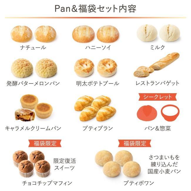 「Pan＆」福袋予約しなきゃ！限定パンやおみくじクーポン、グッズまでたっぷり。