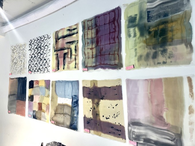 【レポ】『アクアレーベル』の新プロジェクト「ONELABEL」で染色スカーフ作りを体験