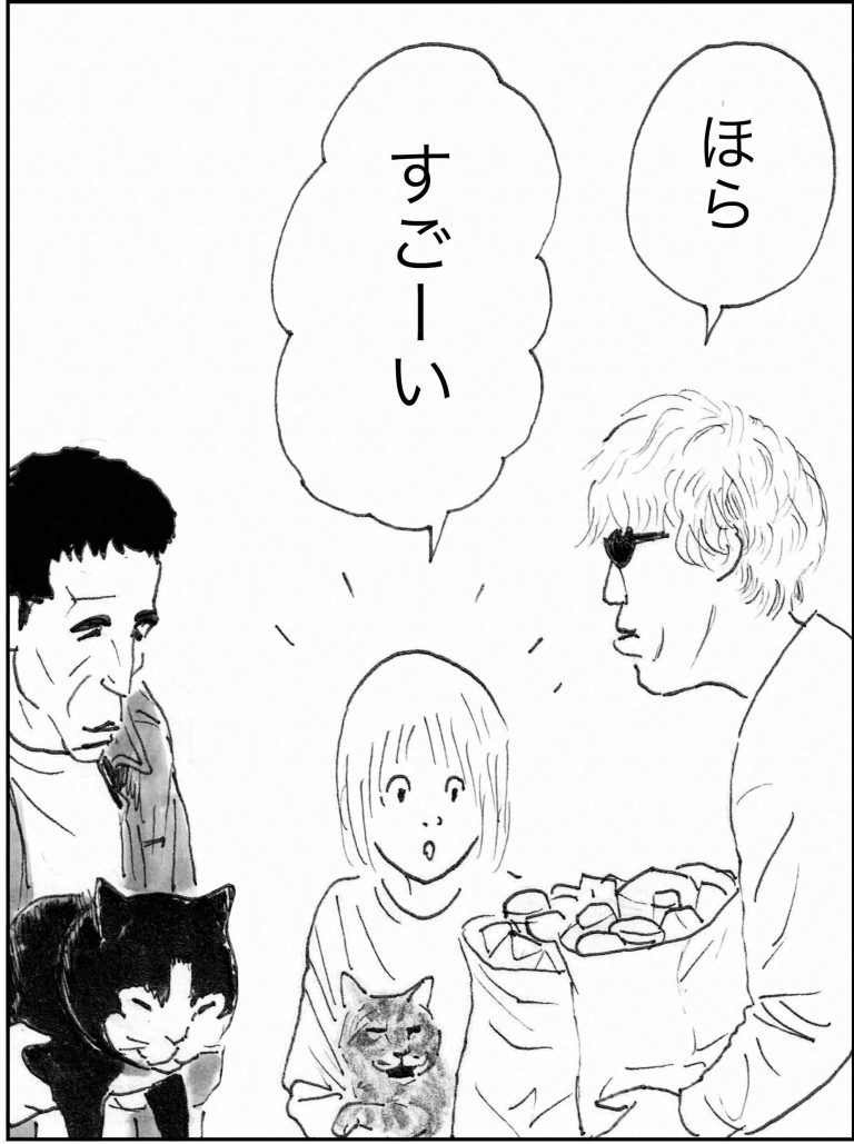 ＜猫漫画＞貧乏OLの家に棲みついた、不思議な猫たちの能力／モンちゃんと私