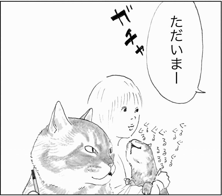 ＜猫漫画＞貧乏OLの家に棲みついた、不思議な猫たちの能力／モンちゃんと私