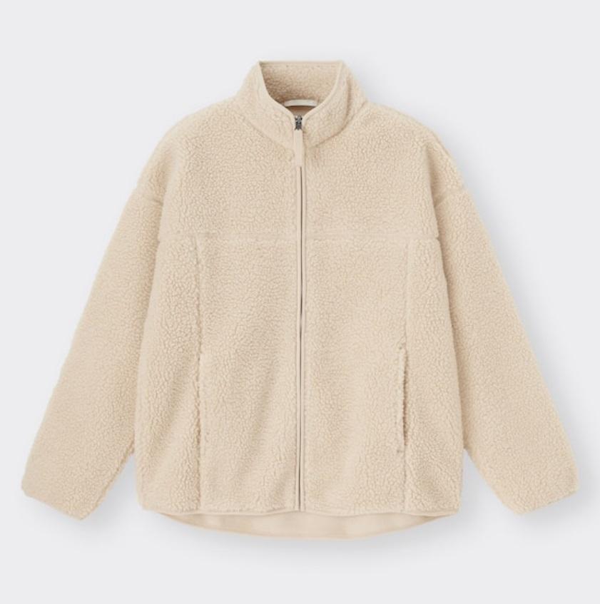 【GU】ボア素材の「ブルゾン」もオフ!週末買うべき値下げアイテム3つ