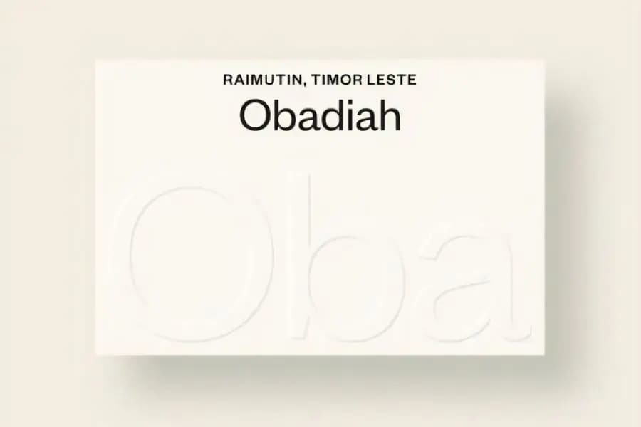 スコットランド発『Obadiah Coffee Roasters（オバデヤ・コーヒーロースターズ）』をご紹介