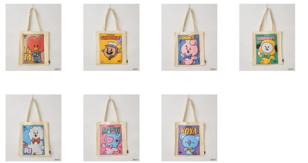 CIAOPANIC TYPYが「BT21」とコラボ!Tシャツ、バッグ、ブランケット...どれもARMY必見な可愛さ。